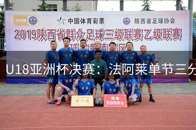 U18亚洲杯决赛：法阿莱单节三分爆发 张懿赵杰回敬20分表现